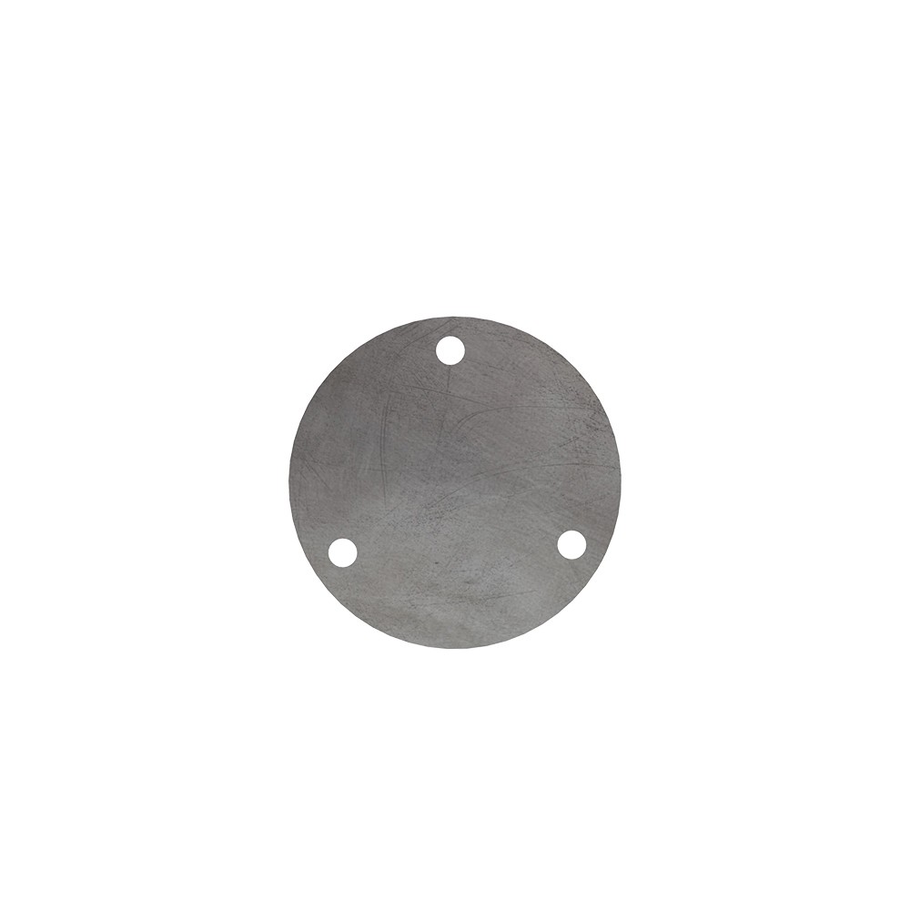 Mild Steel S275 Round Fixing Plate 80mm Dia, 6mm Thick