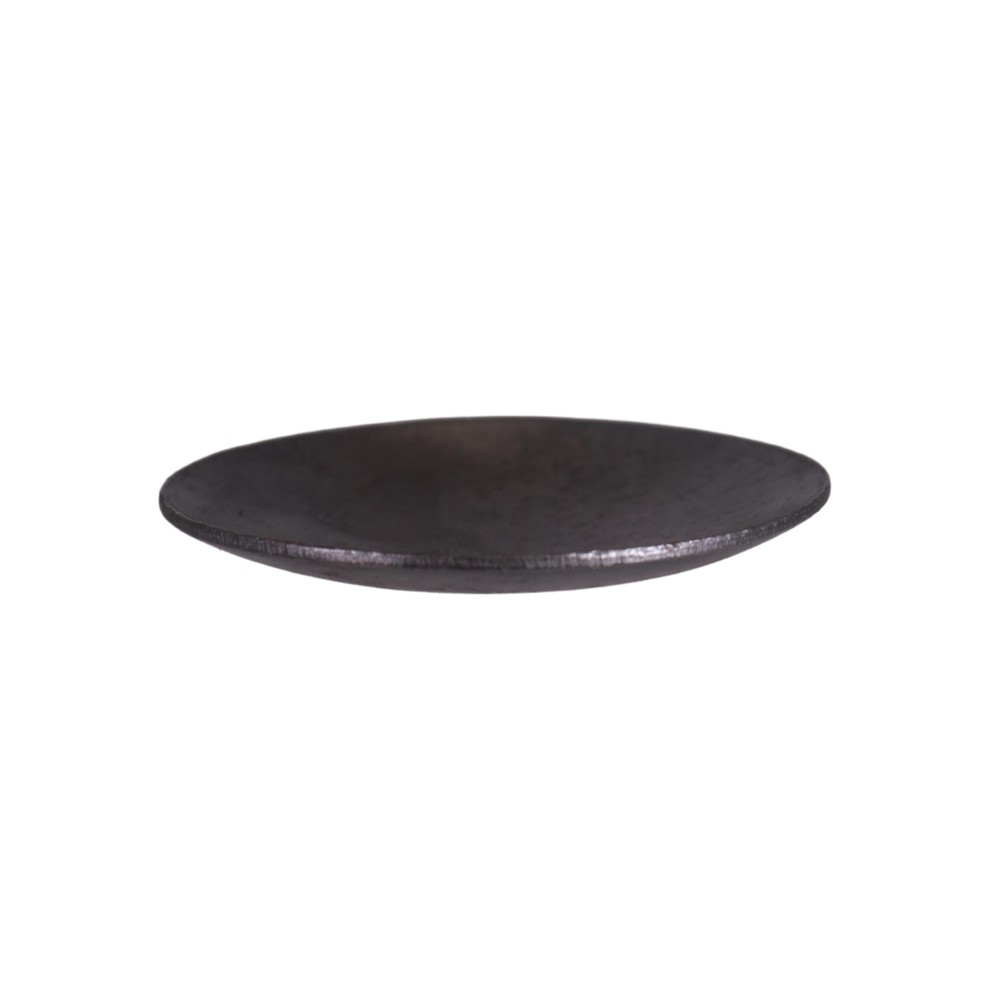 Drip Tray / Dished Cap - 2.1/2" x 1.5mm 63 x 1.5mm - Mild Steel