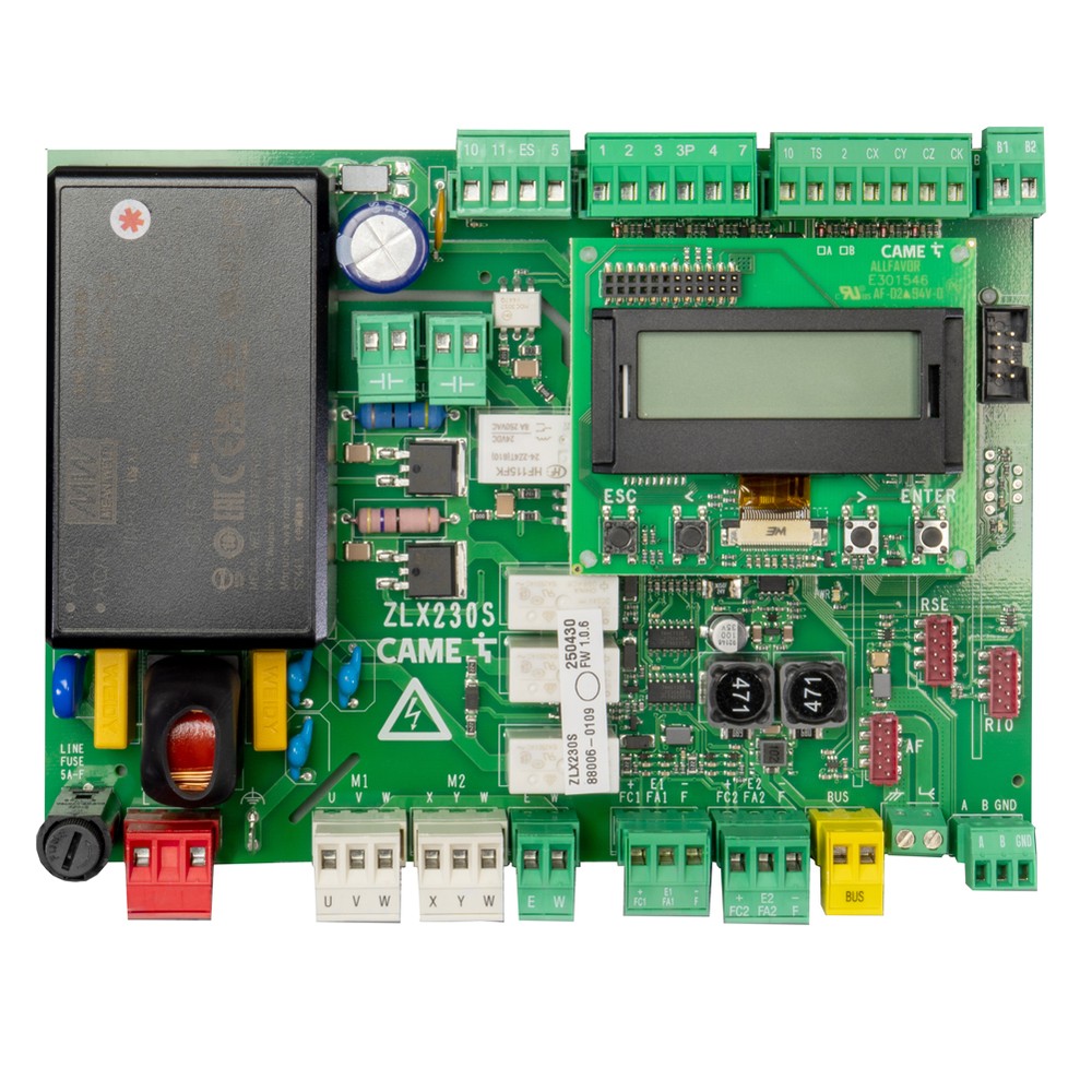 ZLX230 Control Board For 2 Swing GatesPCB Only