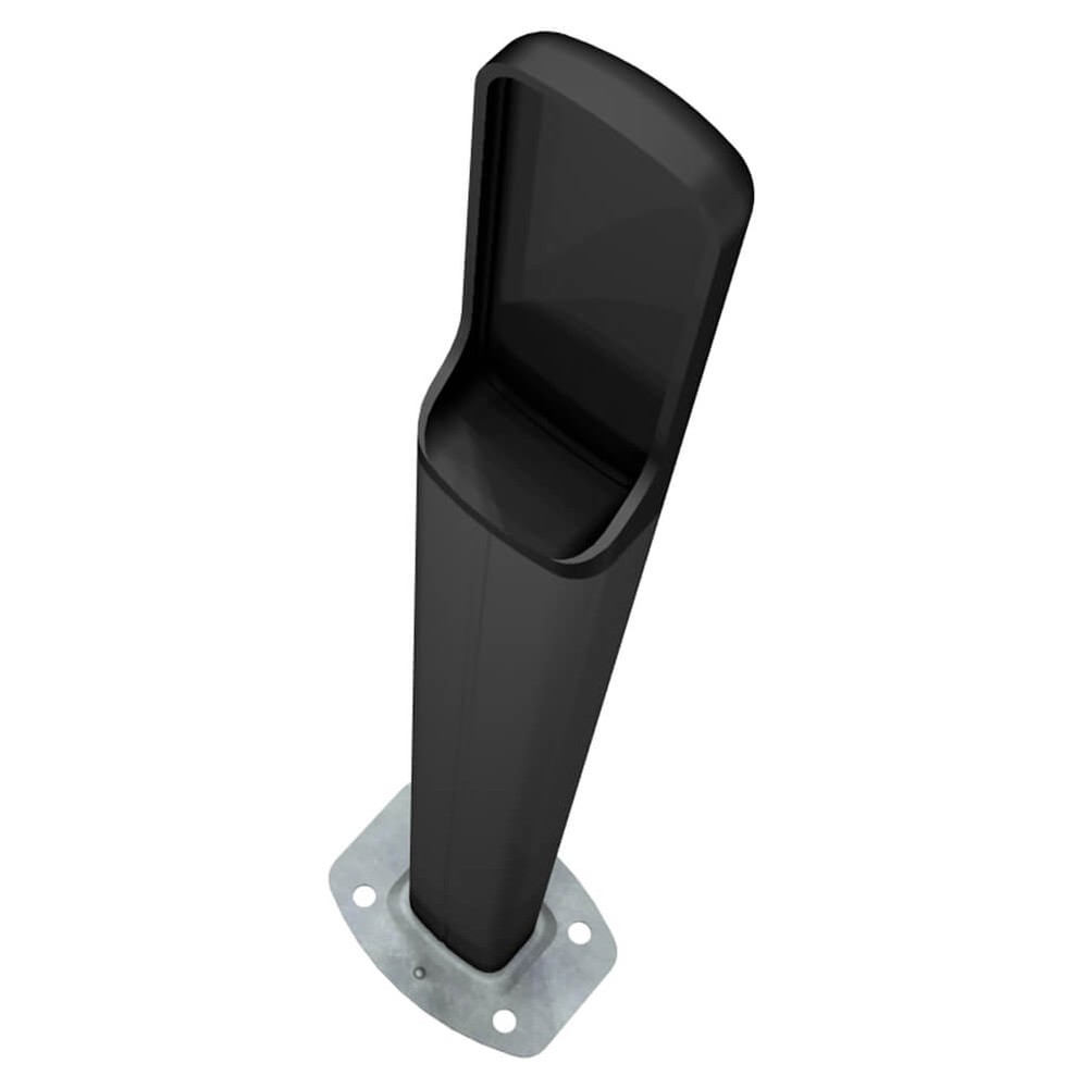 Black Aluminium Column For Rio Photocell DBLN 0.5M long