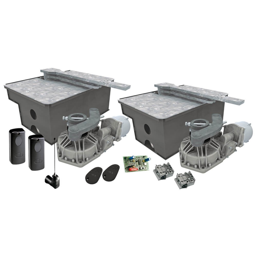 230v Undergroud Swing Gate Operator Includes Encoder (Pair Heavy Duty Gates)