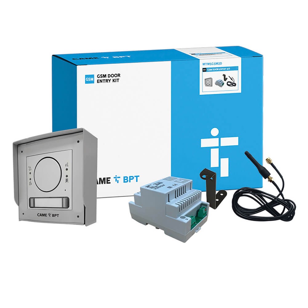 MTM 4G SurfaceAudio Kit 2 buttons - Surface Mounted - 1 Gateway to 2 Houses