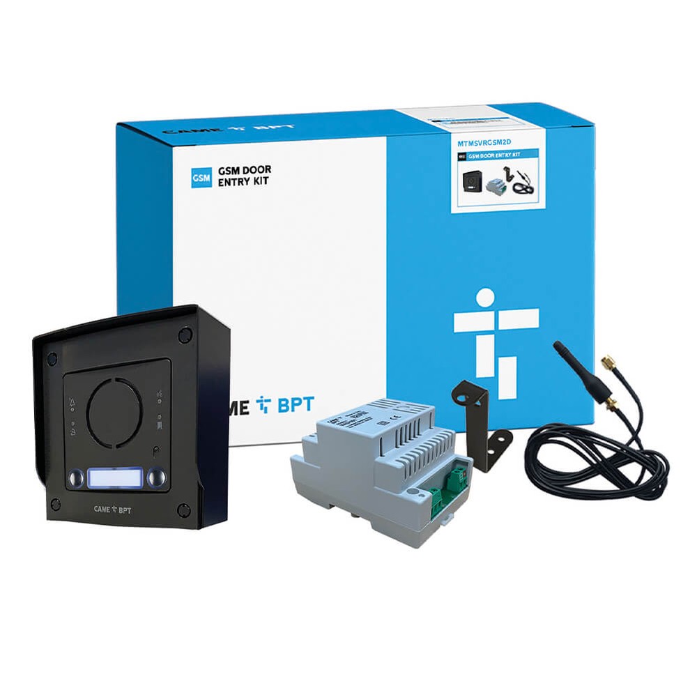 MTMVR 4G Surface Audio Kit 2 buttons - IK09 VandalResistant -1 Gateway/2 Houses