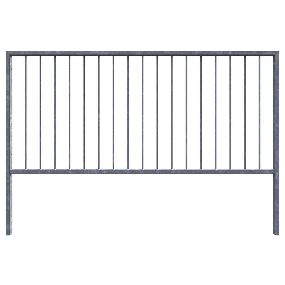 Pedestrian Barrier - 12mm Bar 2m long Pattern One