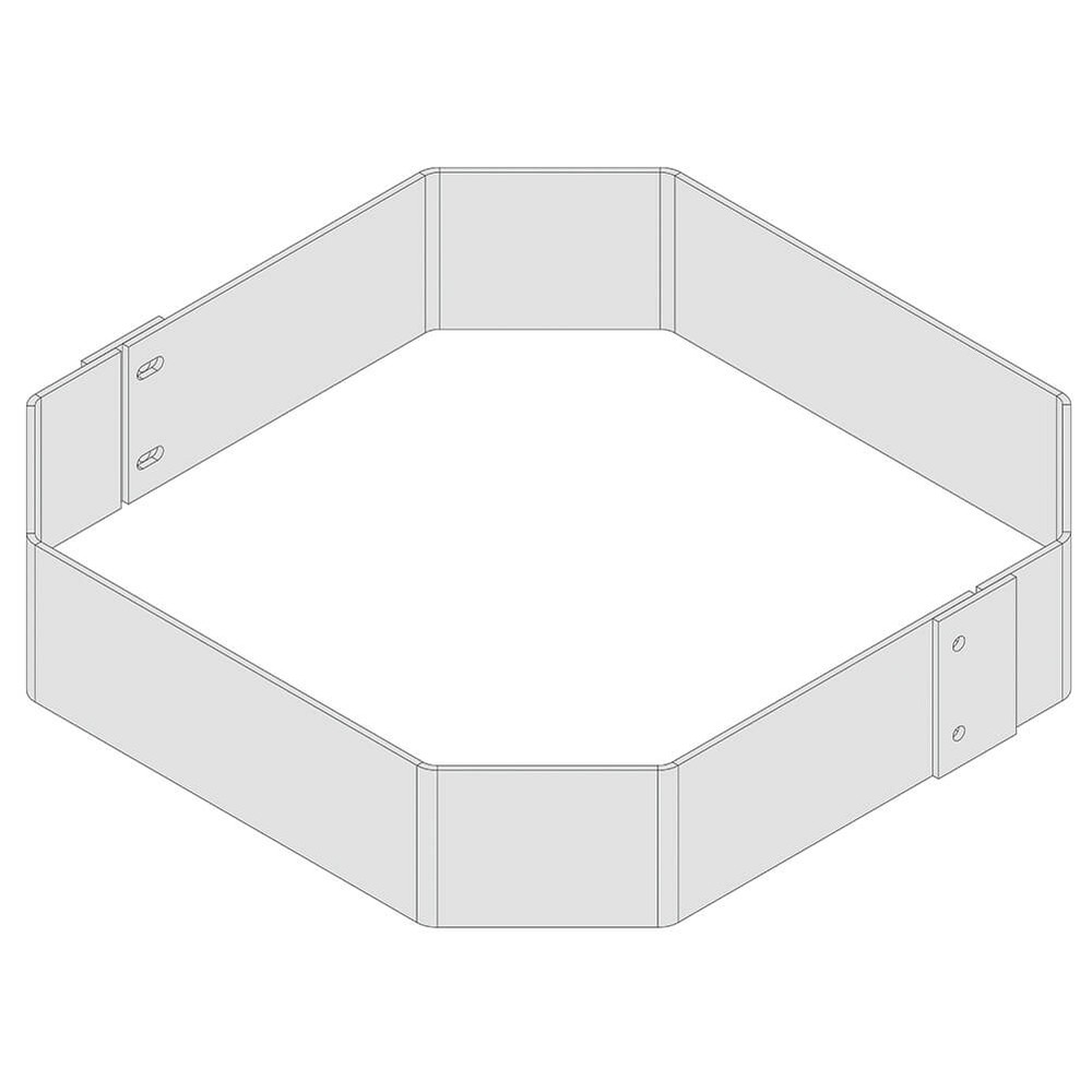 Fork Impact Skirting H140 x W650 x D650 Polywrap