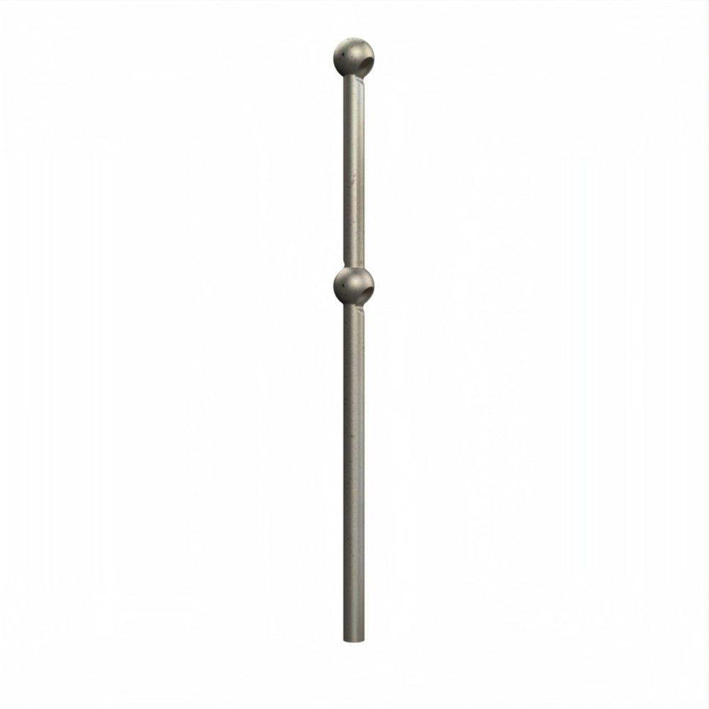 Raked SC Tubular Handrail Standard for 42.4mm 41 Degrees - 450 / 700 - 82mm Knuckle