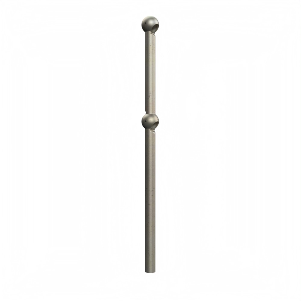 Raked SC Tubular H/Rail Stds for 48.3mm 38 Degrees - 450 / 700 - 82mm Knuckle
