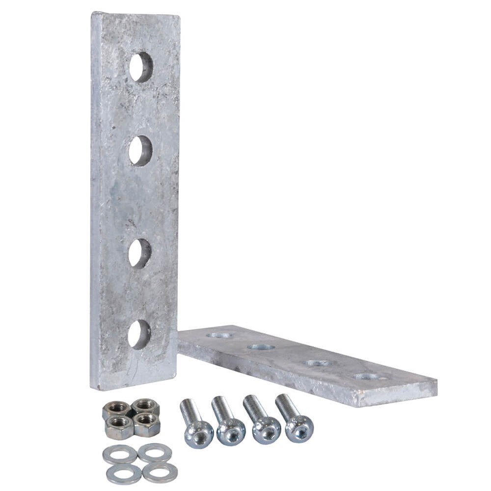 Splice Plates (pair) Incl. 6 No. M12 x 35 Bolts