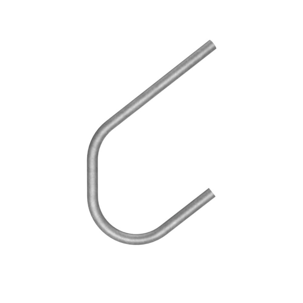 Galv 33.7mm Stair Return Bend 450mm 38 Degrees - with 400mm Legs