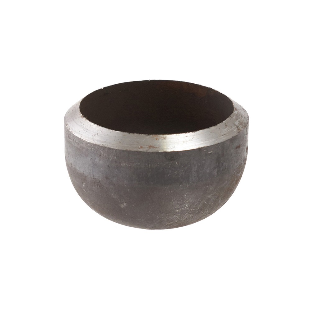 Weldable steel caps To suit 88.9mm tube 50mm(H) x 3.5mm (T)