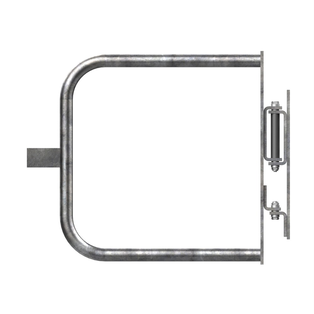 Galvanised Self Closing Half Height Gate Universal - use with 25EX Series Ladders