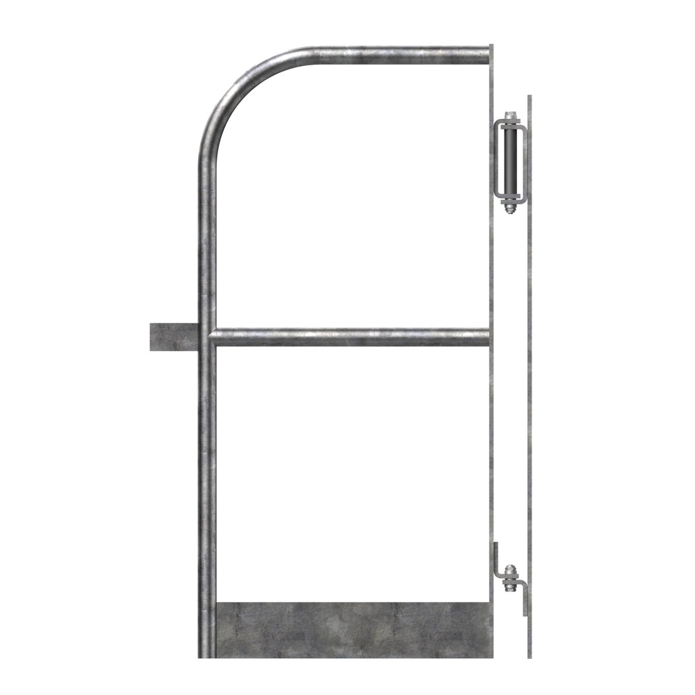 Galvanised Self Closing Full Height Gate Universal - use with 25EX Series Ladders
