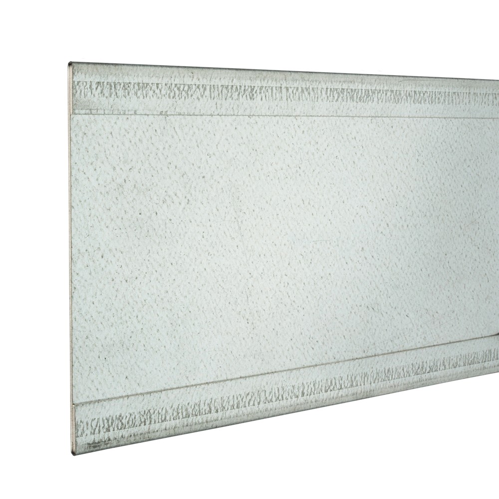 100 x 1.5mm x 3000mm Pre Galvanised Kick Plate (Folded)