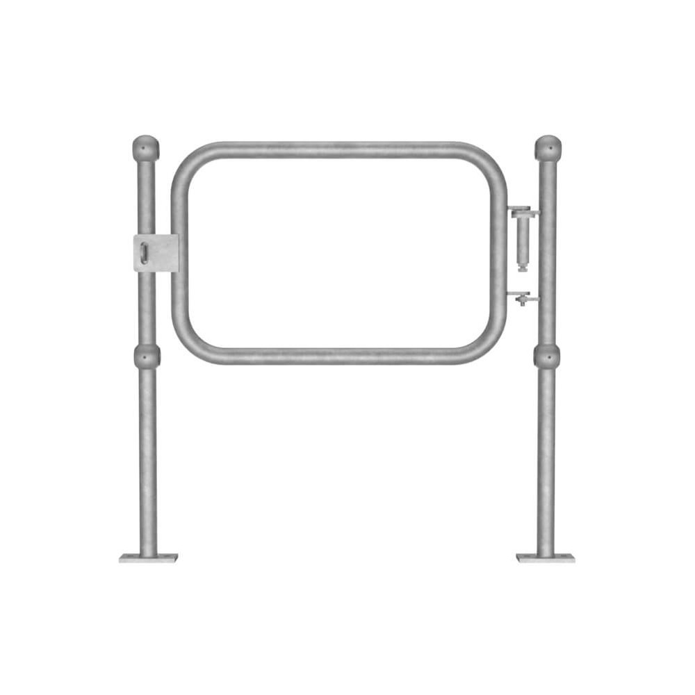 Galvanised 48.3mm R/H Self-Closing Gate Height 1100mm x 1070mm Post Centres