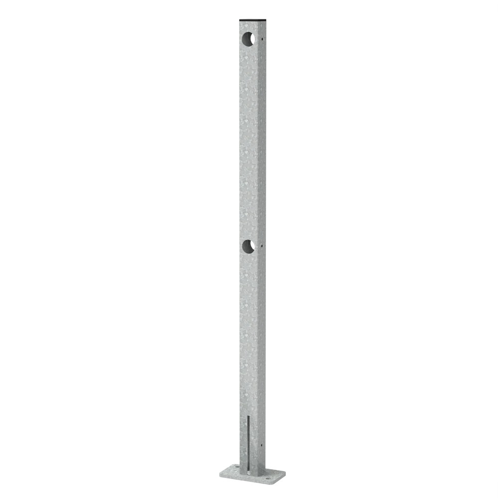 Mezzirail Intermediate Post - BZP 50 x 50 x 2.5mm - 1130mm High