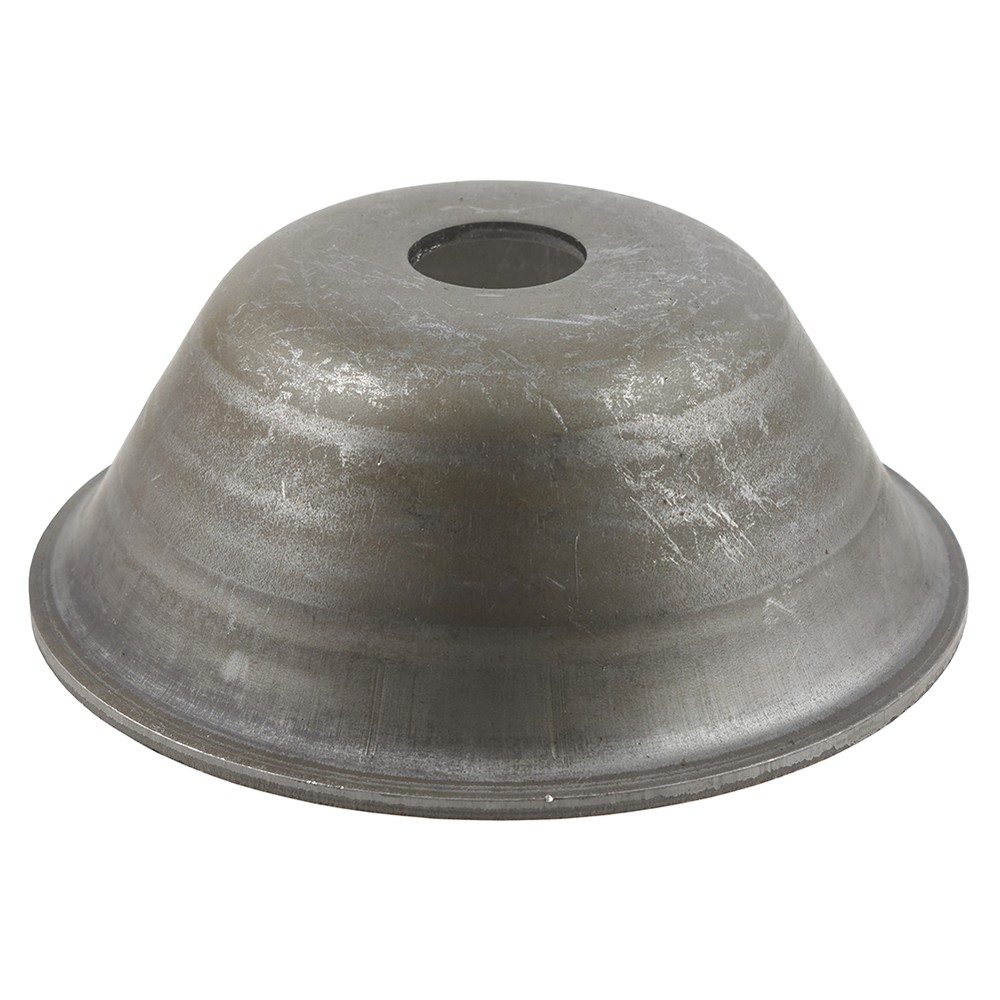 Pallet Feet Ref F45 - 120mm dia x 50mm Top x 47mm high (3mm)