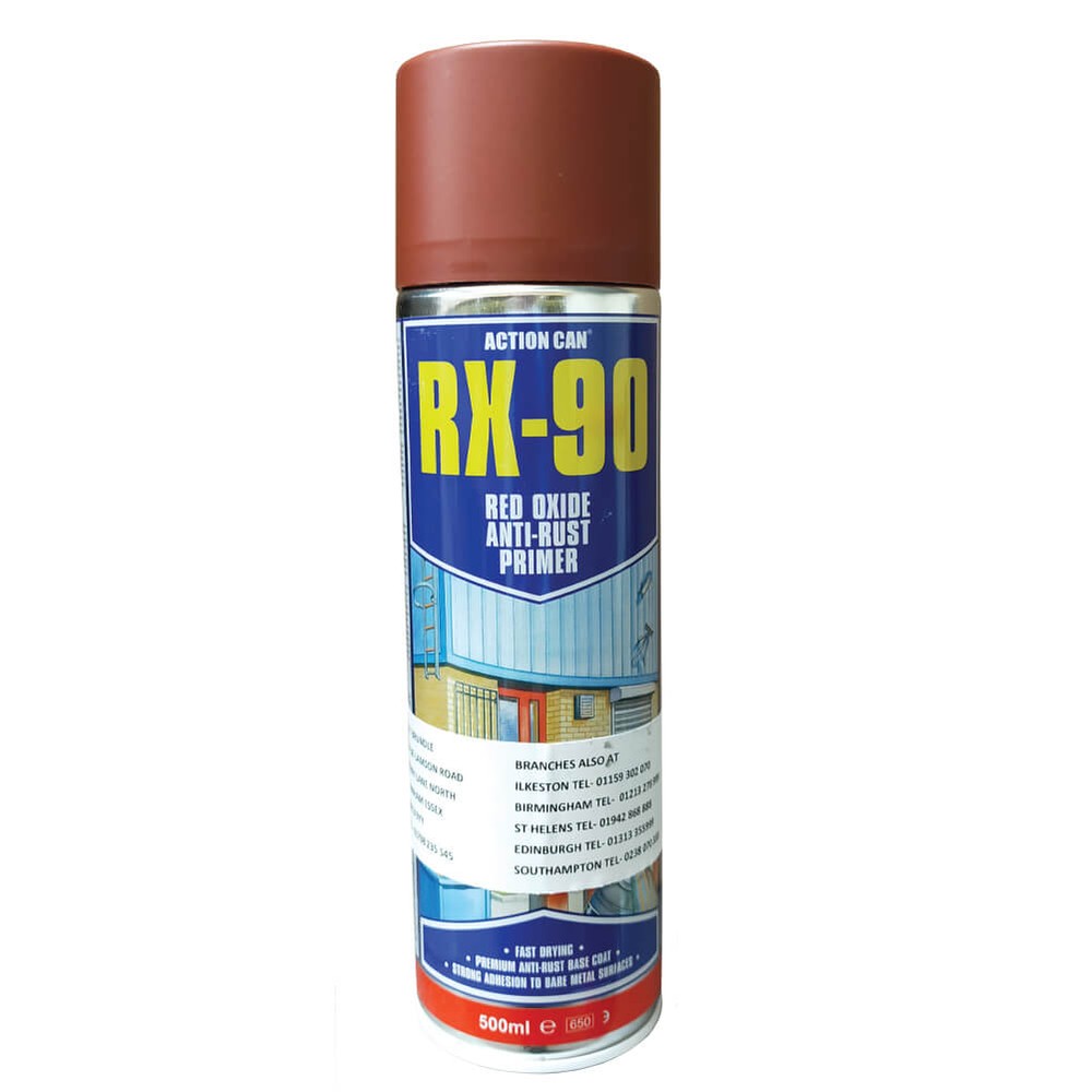 Red Oxide Primer Aerosol 500ml Spray