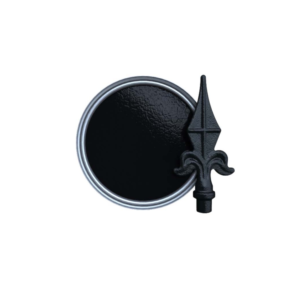 1 Litre Hammered Finish Black