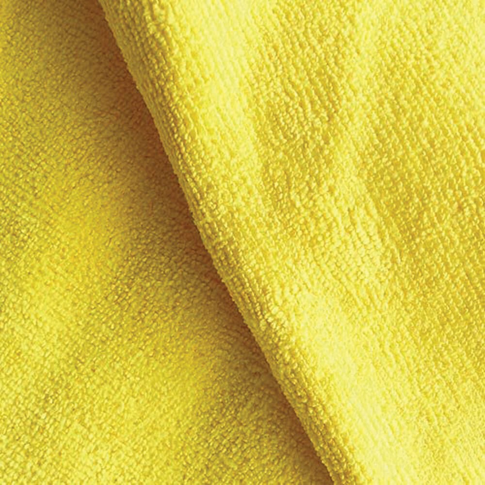 Microfibre Cloth - Yellow 300 gsm 40 x 40 cms Packs of 10