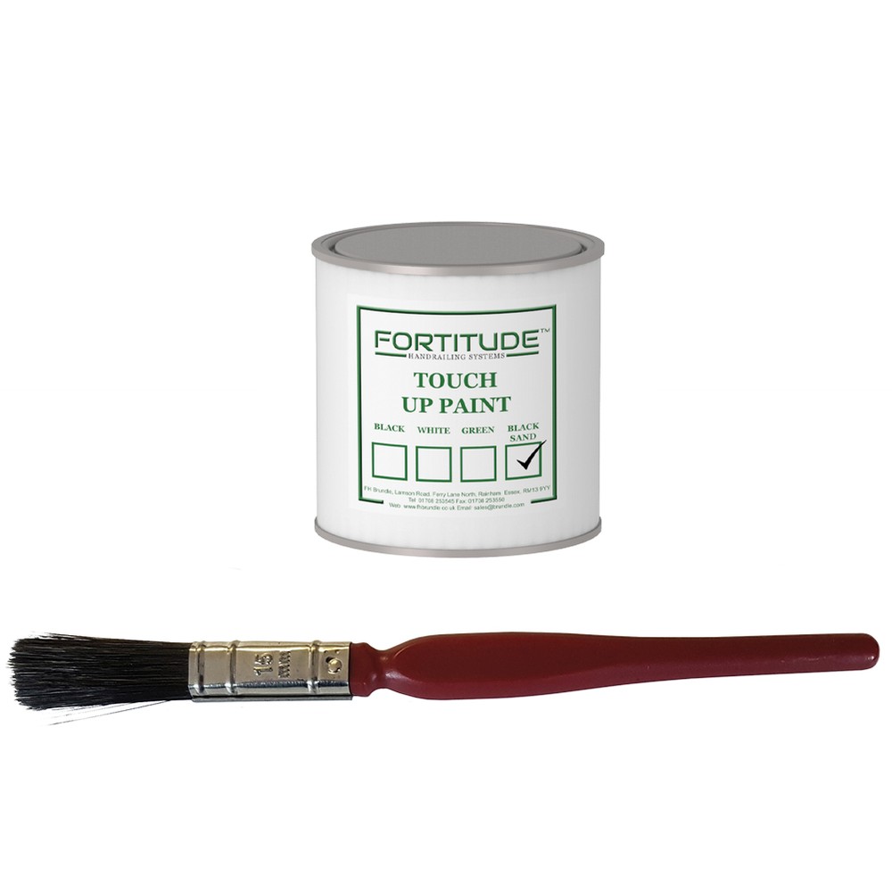 125ml Black Sand Touch Up Paint (Includes 1/2" Brush)