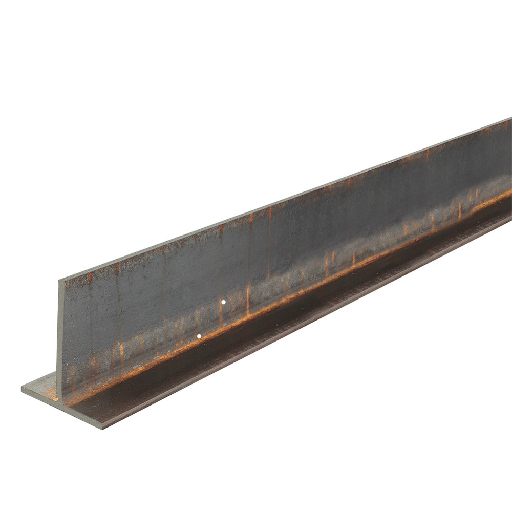 30 x 30 x 4mm x 6.0-6.1m Mild Steel Tee