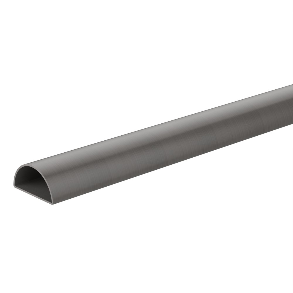 25mm H x 50mm W 1.5mm Wall Thickness - 6M Long Convex Handrail Profile