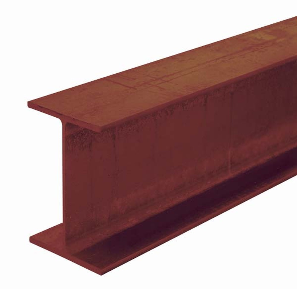 127 x 76 x 13kg Universal Beam Shot Blasted and Red Oxide Paint - Per Metre Grade S355