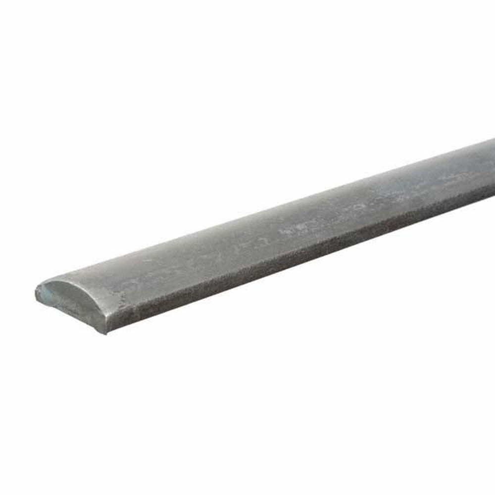 51 x 13mm - 6.1m Mild Steel Convex Bar Square Edge