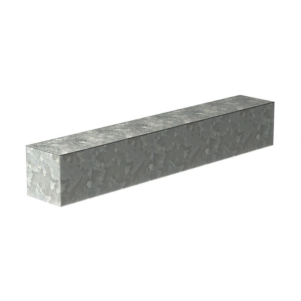 16x16mm x 6m Galvanised Square Bar