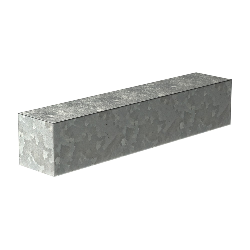 20x20mm x 6m Galvanised Square Bar