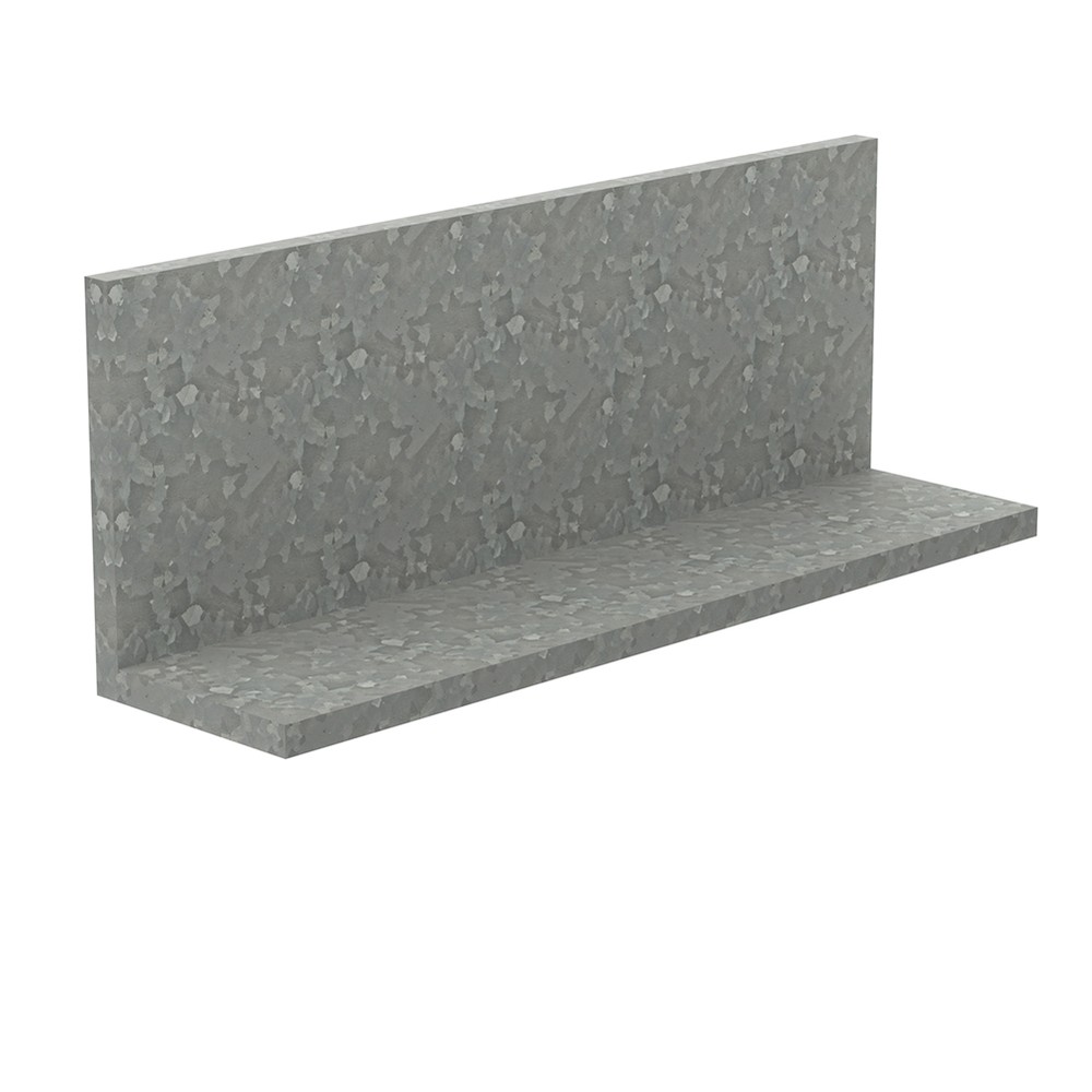 75 x 50 x 6mm - L:6m Galvanised Angle