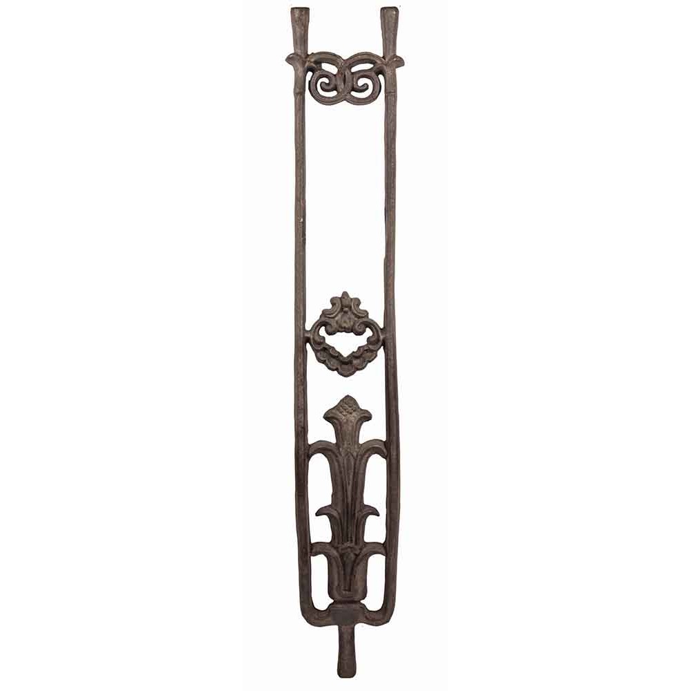 Grey Iron Panel - H 910 x W 130mm Bow Shape