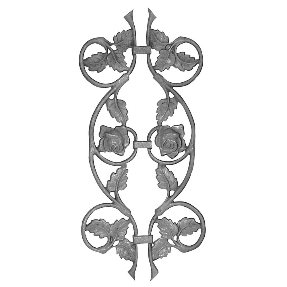 Clip-on Panel - H 425 x W 200mm Grey Iron