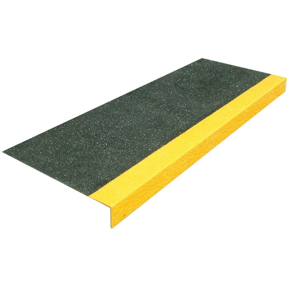 Fibre Step Tread Covers 1200 x 250 x 4mm 55mm Turn Down
