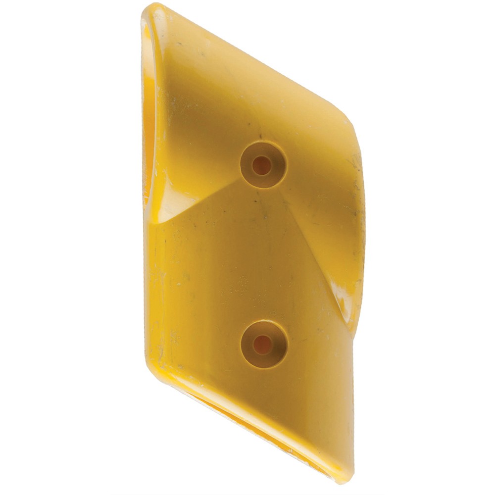 60 Degree Short Tee Yellow GRP - To suit 50mm O/D Tube