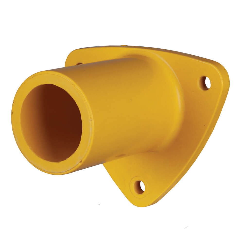 Railing Flange Yellow GRP - To suit 50mm O/D Tube