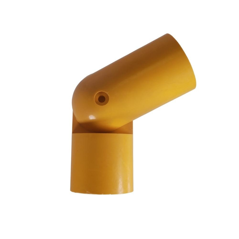 Adjustable External Fix Elbow Yellow GRP - To suit 50mm O/D 