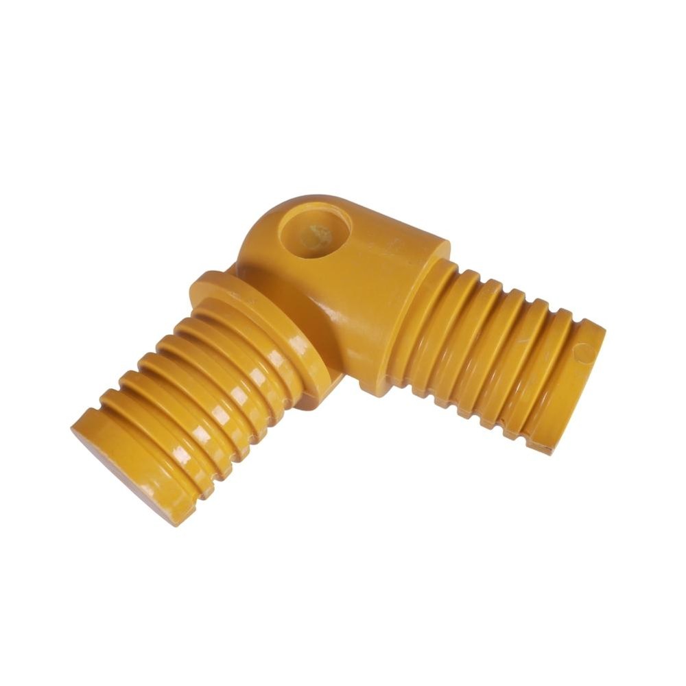 Adjustable Internal Fix Elbow Yellow GRP - To suit 50mm O/D Tube