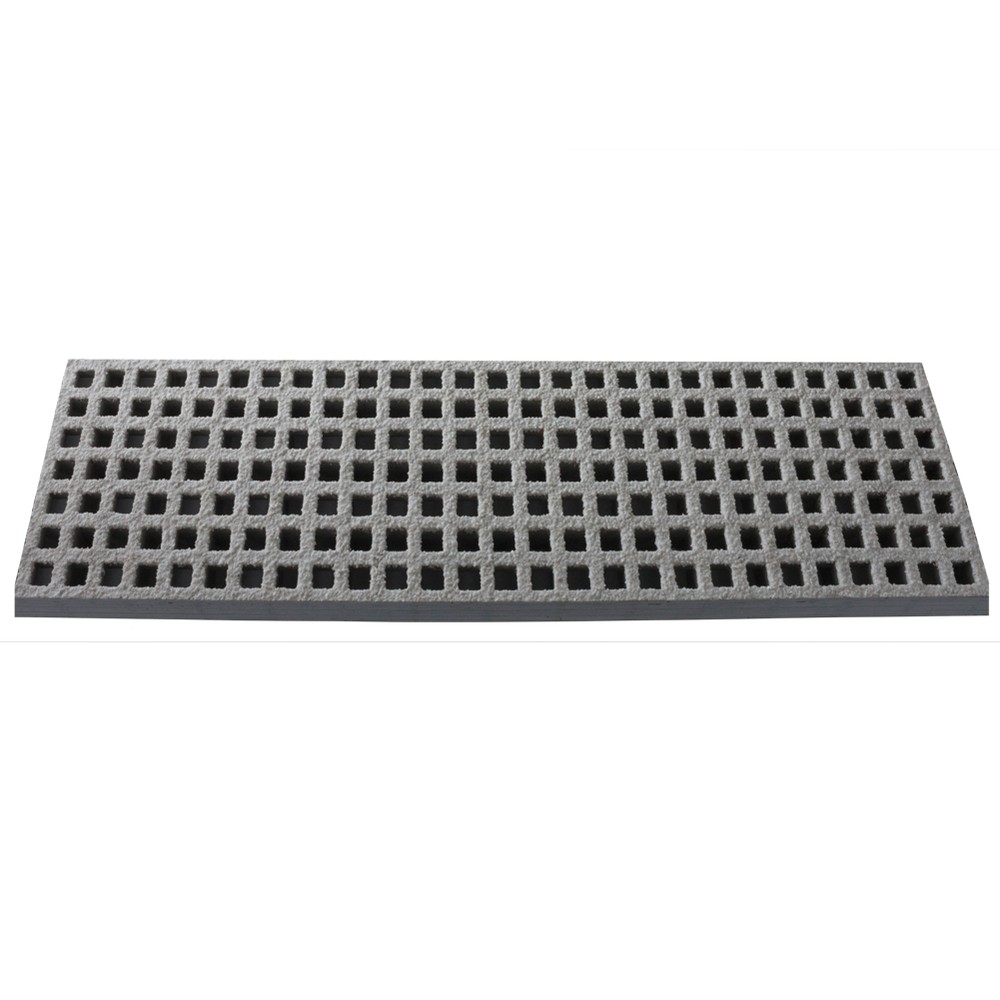 GRP Waffle Board (Moulded) 25 Sq x D25mm 996mm x 310mm - Grey