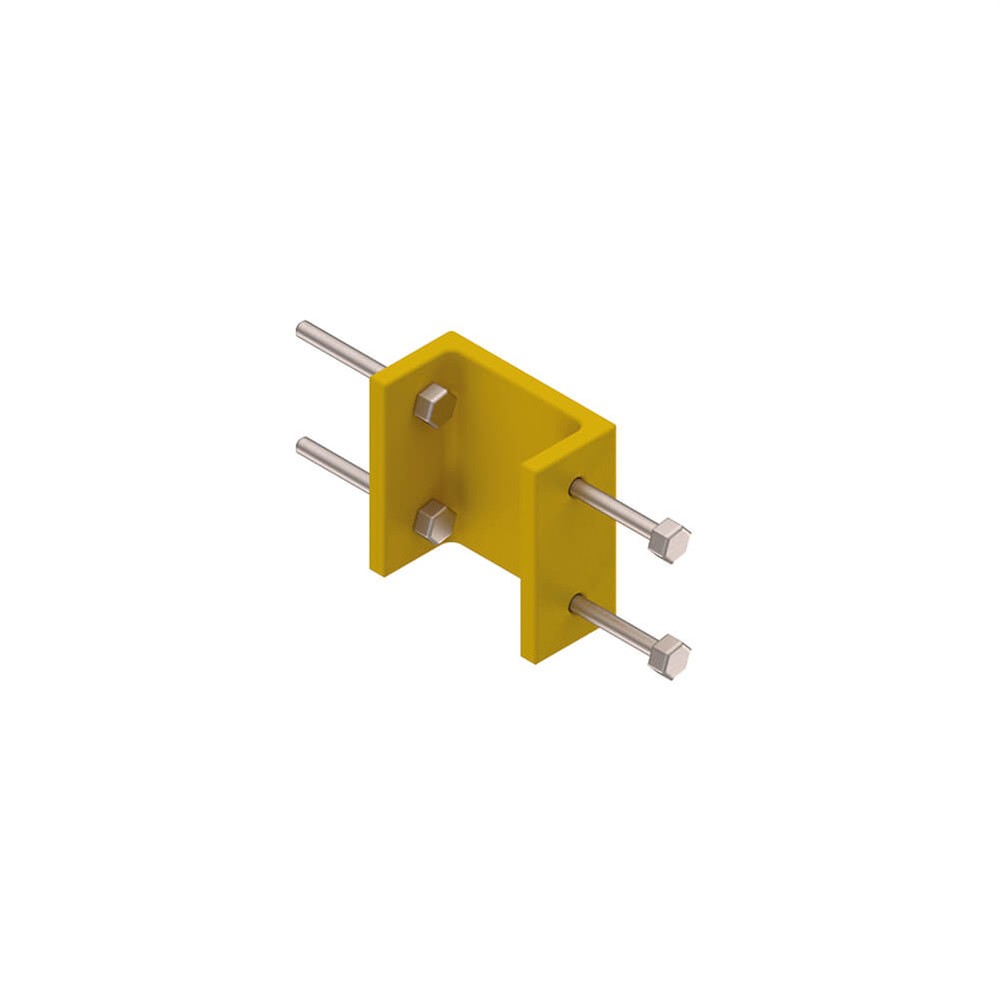 Wall Bracket - GRP Angle - Anchor Bolt M8 x 80 2pcs, M8 x 70 bolt set included