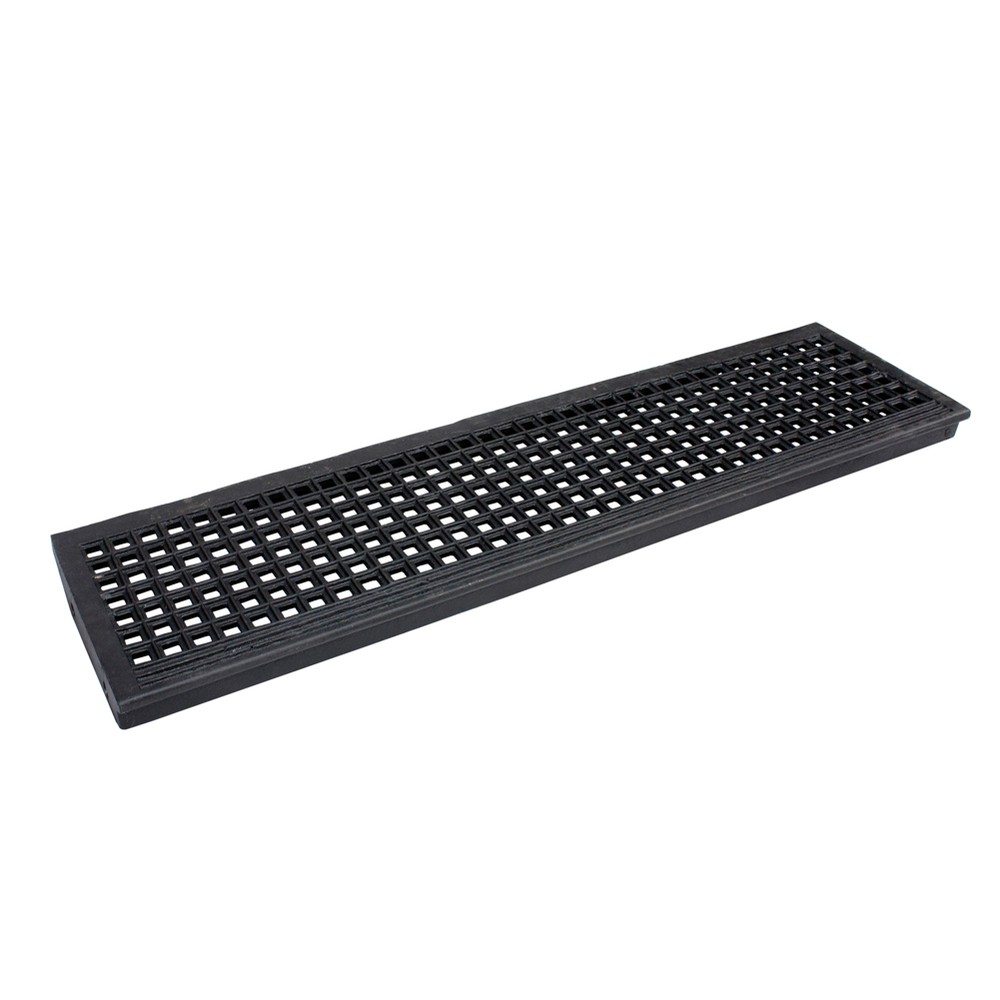 LCC Cast Iron Stair Tread 686mm x 178mm Black Primer Finish