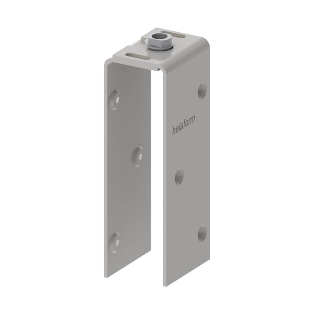 Fixing Plate For Timber Doors Secured With A Captive Nut