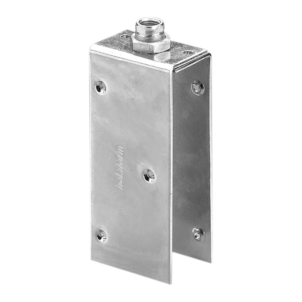 Fixing Plate For Timber Doors Secured With A Captive Nut