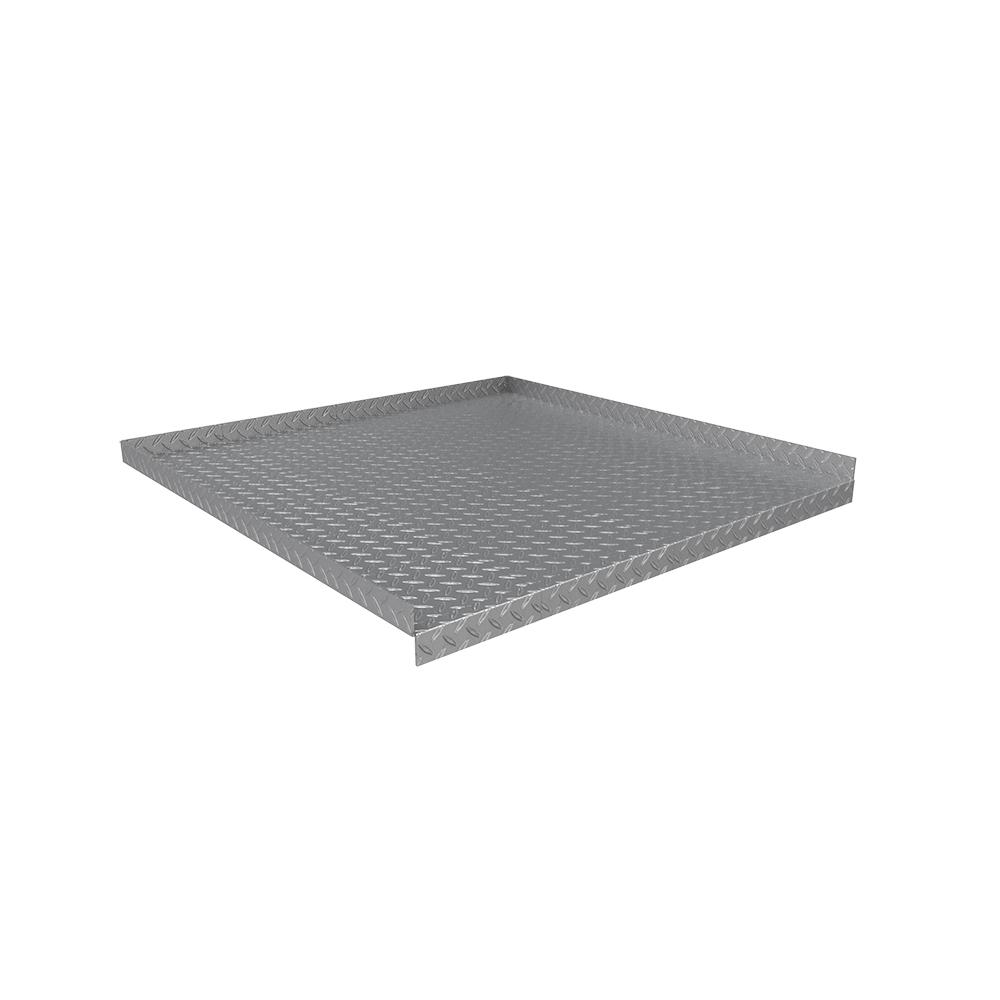 Intermediate Landing plate - Durbar 800 x 800mm with 3 Up and 1 Down Turn - F H Brundle
