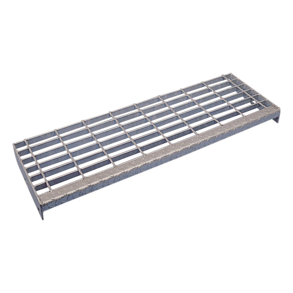 O.S.F. Stairtread 35BP 800 x 288mm 25 x 5mm Galvanised 38/125 Pitch