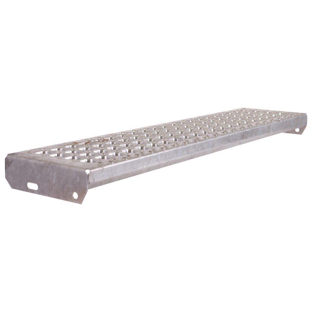 Cube Stairtread 1000 x 270mm 47mm (H) x 2mm (T) Galvanised Finish