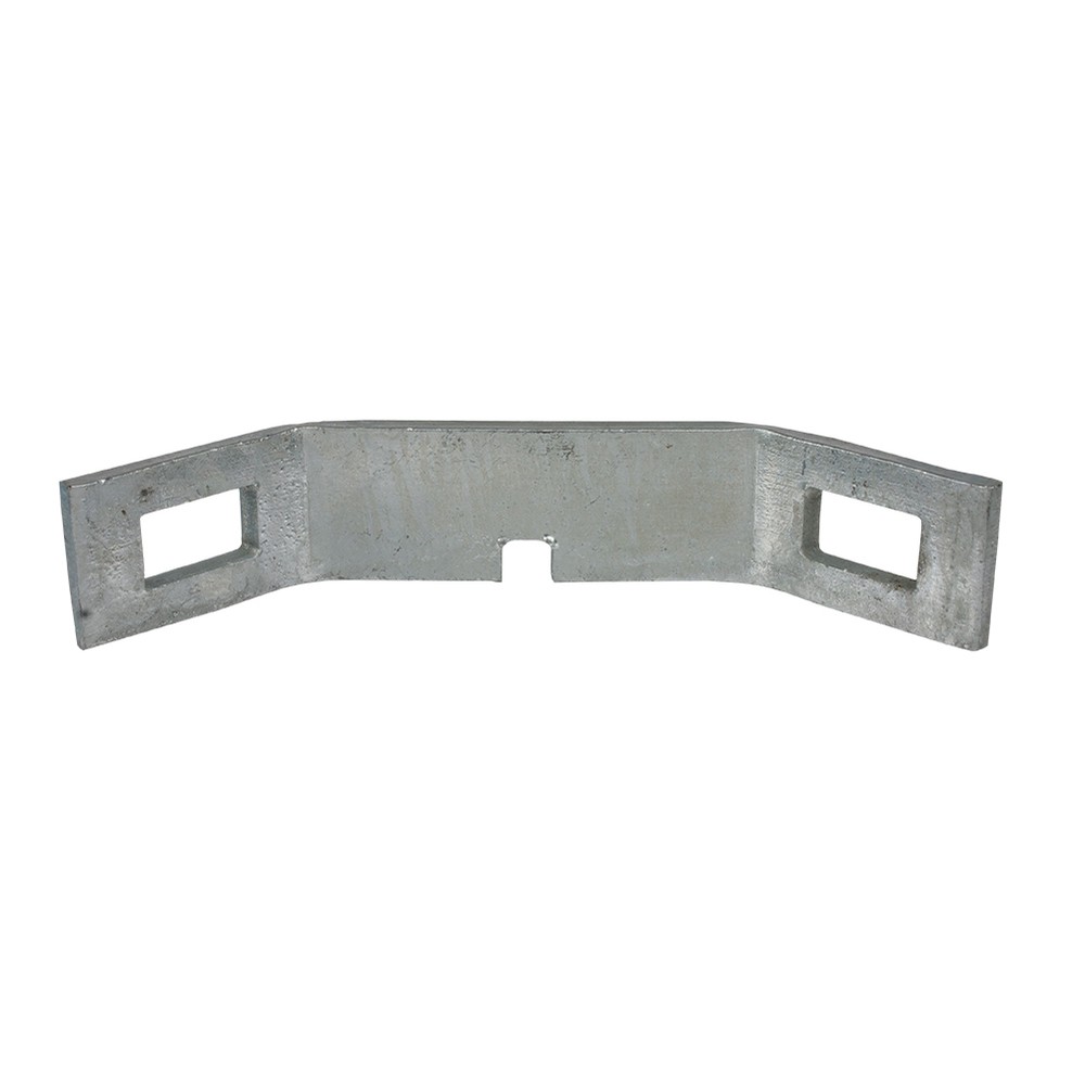 Galvanized 90 degree Corner Fish Plate