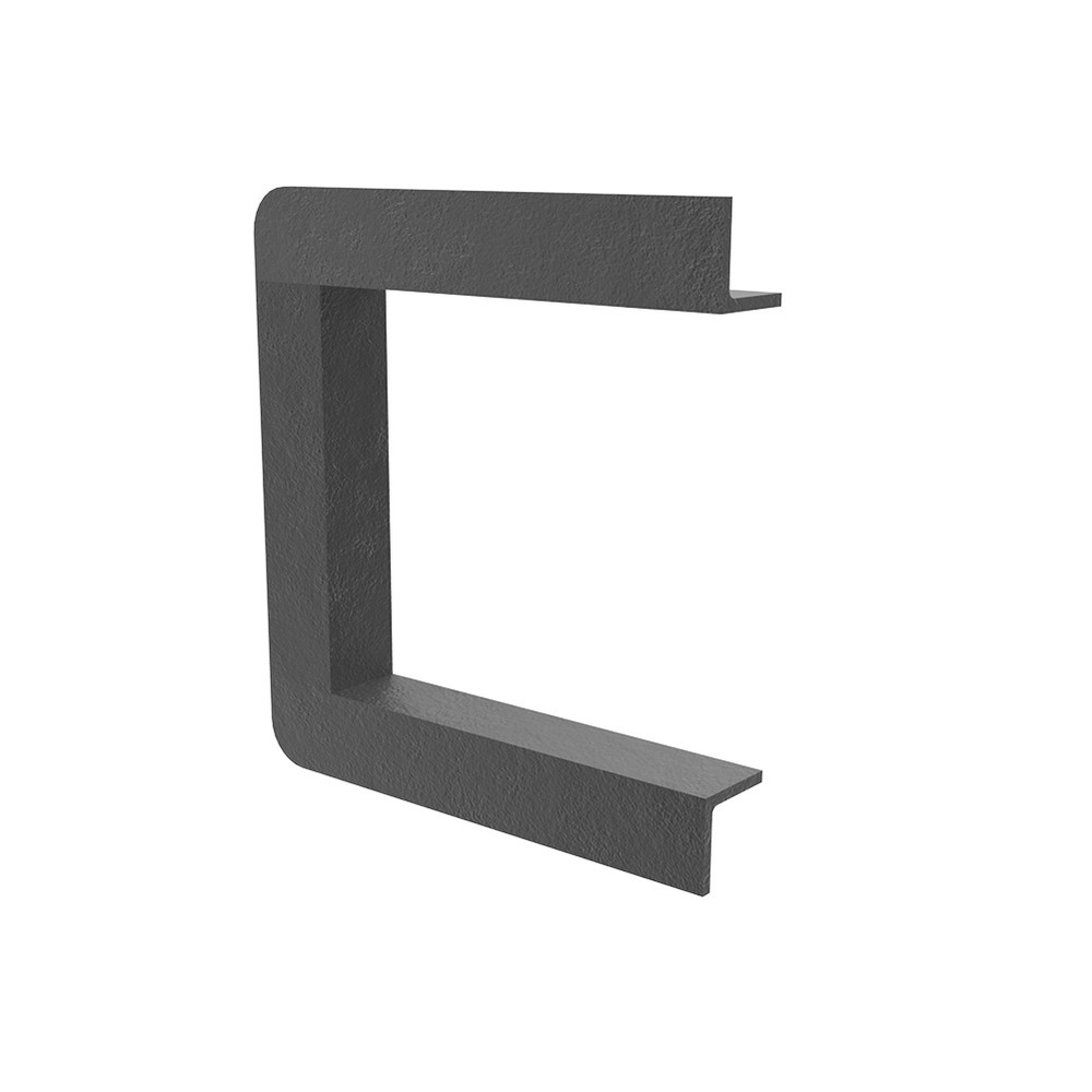 Slide Latch Frame for Double Gate For 40mm Box - Self Colour