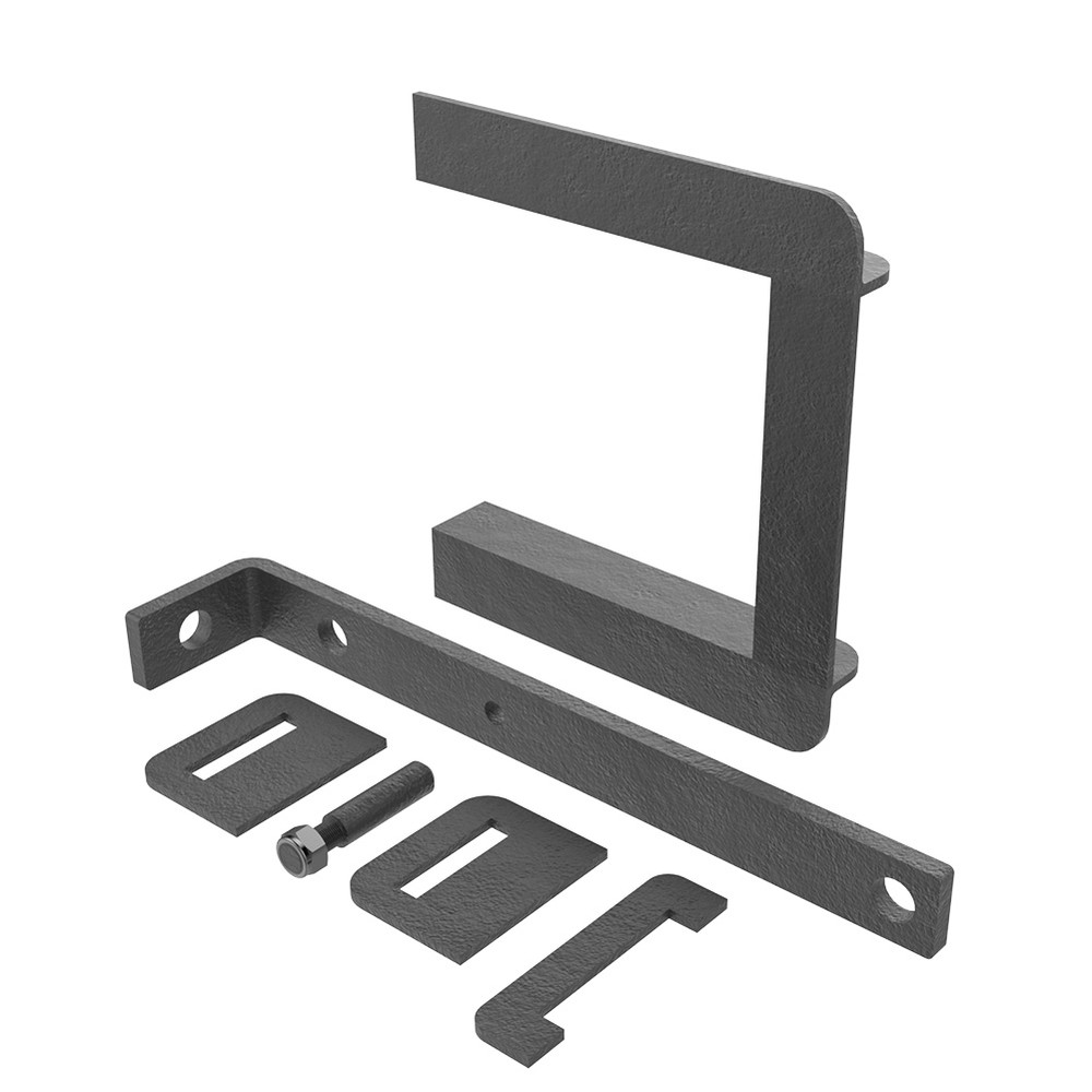 Single Slide Latch kit For 40mm Box - Self Colour