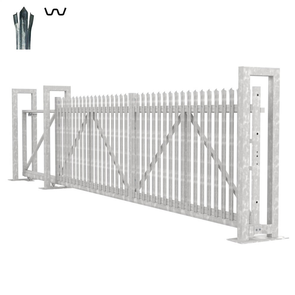 Cantilever Sliding W Gate - 1.8H x 6m With Track & Accessories - LH Opening
